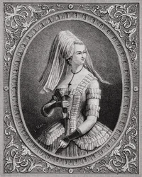 Yolande Martine Gabrielle de Polastron (1749-93) Madame de Polignac, de 